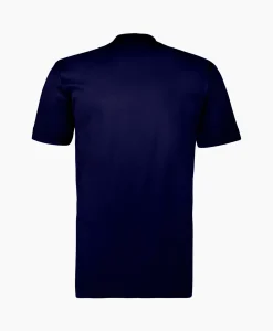Valenza T-Shirt Interlock Supima Blauw*Heren T-Shirts