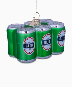 Vondels Kerstbal Sixpack Bier Groen*Lifestyle Lifestyle