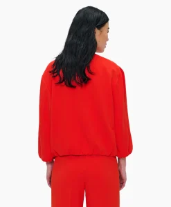 Zenggi Blazer Pofmouw Rood*Dames Blazers