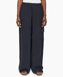 Zenggi Cargobroek Relaxed Donker Blauw*Dames Broeken